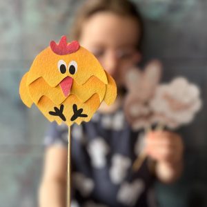 Uroczy kurczaczek do samodzielnego złożenia